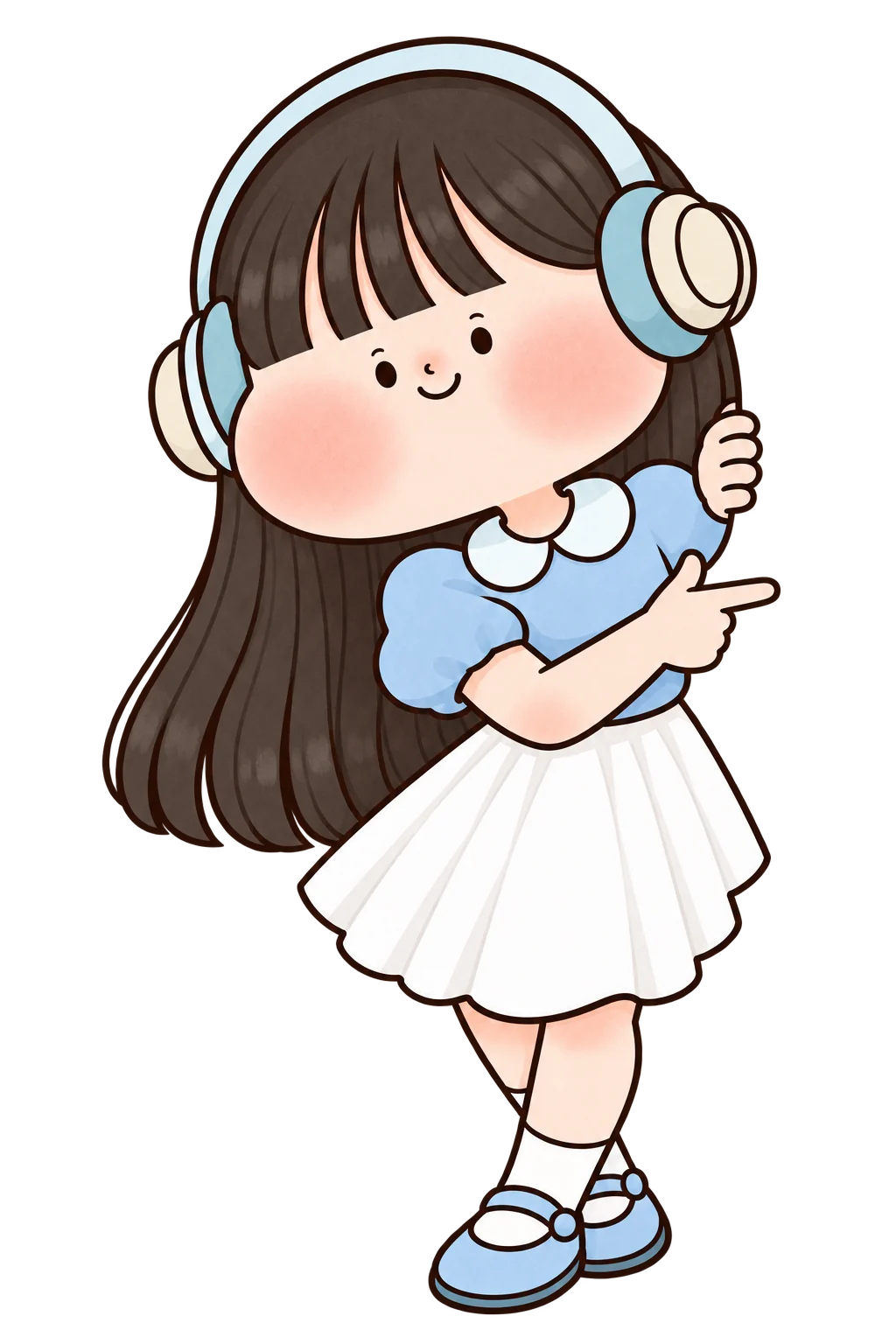 Naya 指向作品的角色插畫